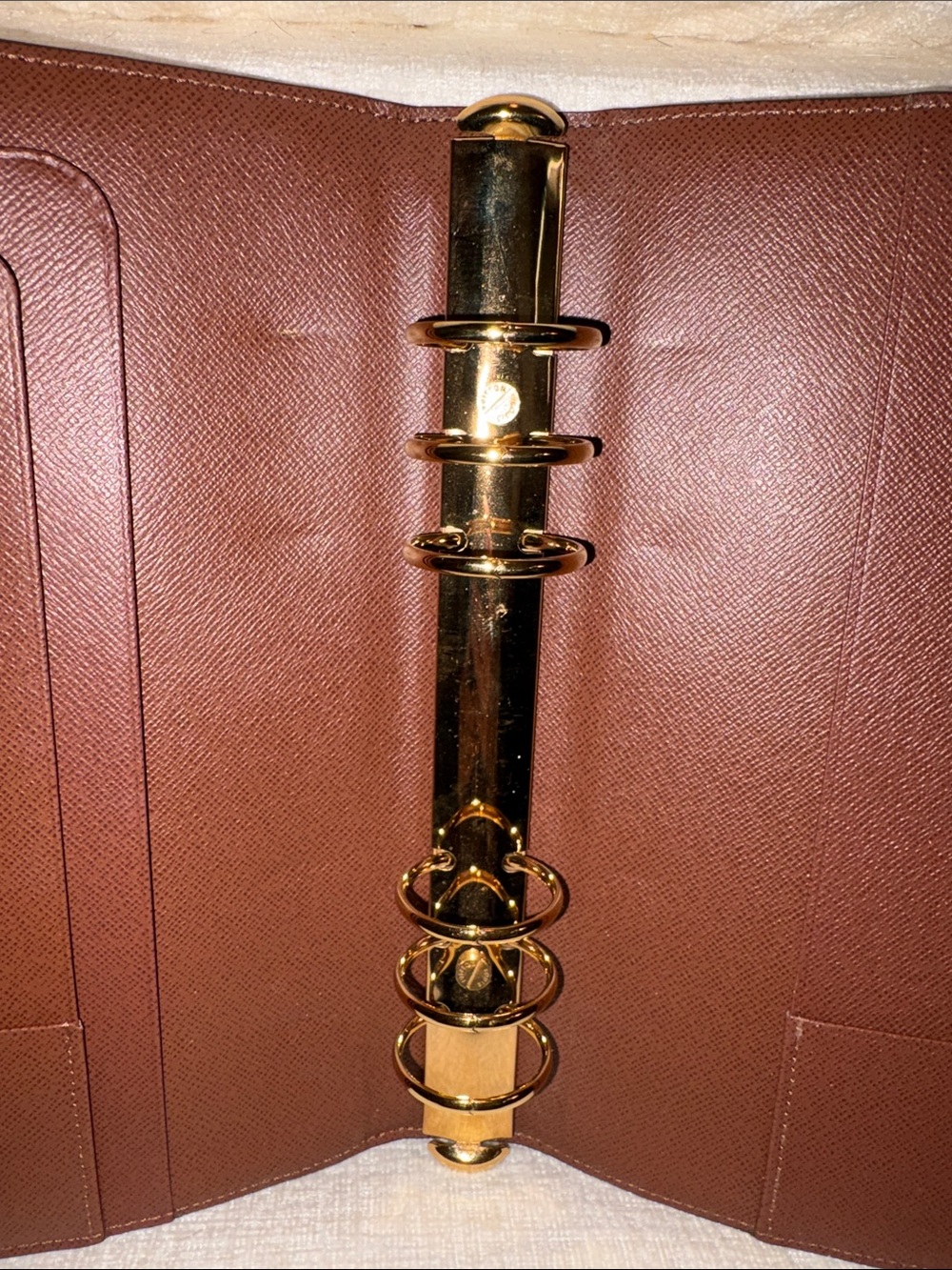Louis Vuitton Monogram large ring agenda cover. GM - Picture 4 of 4